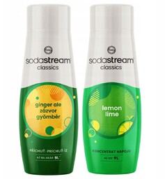 2X Syrop Do Saturatora Sodastream Imbir Ginger +