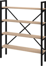 Regał MEDIUM-LAM na książki LOFT 130 x 60-100