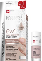 EVELINE Nail Therapy 6w1 Care & Colour skoncentrowana