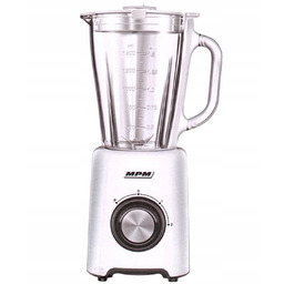 Blender kielichowy szklany Mpm 1,5l kruszenie lodu