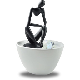 Zen''Light SCFR19-C11 fontanna pokojowa, żywica syntetyczna, czarna