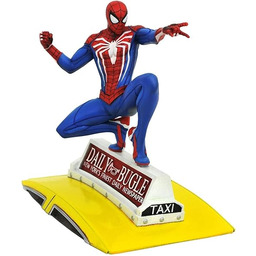 Statuetka Spider-Man Na Taksówce 23 cm