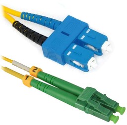LCAPC-SC-SM-10M - Jednomodowy, Dupleks, LC/APC-SC/UPC, OS2 9/125 m,