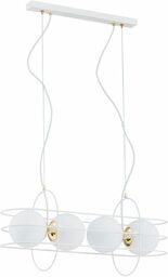 Lampa wisząca nowoczesna ROSSANO 1678 loftowa biała Argon
