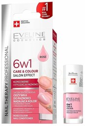 Lakier odżywka 6w1 Care & Colour Rose, Eveline