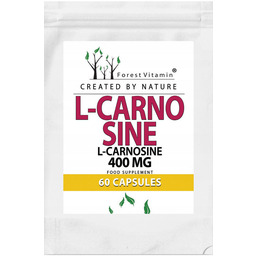 Suplement diety, FOREST VITAMIN L-Carnosine 400mg 60caps
