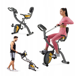 Rower Stacjonarny Składany Xbike z Ekspanderami Magnetyczny Domowy