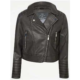 George kurtka dziewczęca ramoneska eko skóra biker 140-146