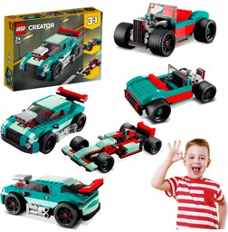 Lego Creator Uliczna Wyścigówka Samochód Wyścigowy