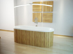 BESCO WKV-160-WZ VICTORIA wanna wolnostojąca pod zabudowę 160