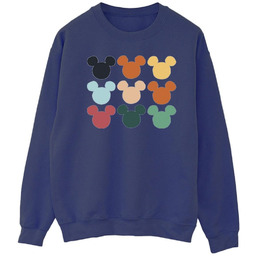 Disney Męska Kwadratowa Bluza Z Głową Myszki Miki