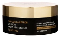 FARMSTAY 24GOLD & PEPTIDE Płatki pod oczy 60szt