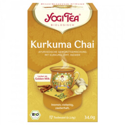 Kurkuma Chai Bio Herbata Yogi Tea, 17 torebek