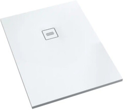 Schedline Protos Smooth White brodzik kompozytowy Stonicryl 90x140