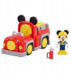 Myszka Mickey i wóz strażacki figurka Miki