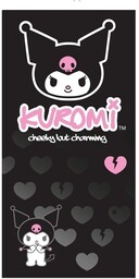 Ręcznik Hello Kitty Kuromi Sanrio BLK Beach Towel
