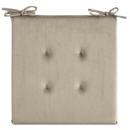 Eurofirany Poduszka siedzisko 40x40x3 Gaja na krzesło beżowa