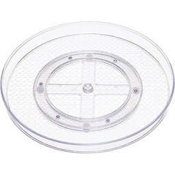 Amazon Basics przezroczysta, obrotowa deska kuchenna, organizer