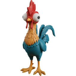 Figurka Heihei Kura Vaiana Wielokolorowa 18cm