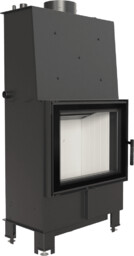 Kominek z płaszczem wodnym KRATKI LUCY 12 kW
