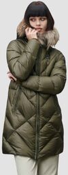 BLAUER Zielona damska kurtka Althea Raincoat Long Jackets