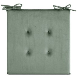 Eurofirany Poduszka siedzisko 40x40x3 Gaja na krzesło miętowa