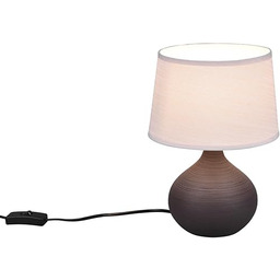 Reality Leuchten R50371026 Martin, lampa stołowa, ceramika, E14,