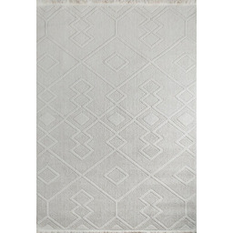 Eurofirany Dywan 160x230 cm Simone srebrny 1500 g/m2