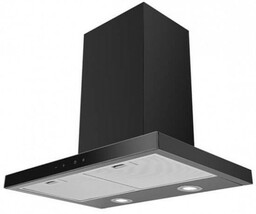 Okap Ciarko Black Slim 60