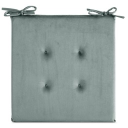 Eurofirany Poduszka siedzisko 40x40x3 Gaja na krzesło miętowa