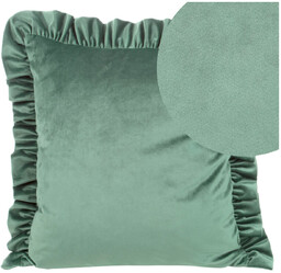 Poszewka 45 x 45 Dekoracyjna VELVET 35/E Miętowy