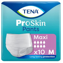 TENA Proskin Pants Maxi M majtki chłonne, 10