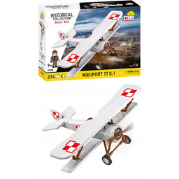 Klocki Cobi 2998 Nieuport 17C.1 110 Pol Samolot