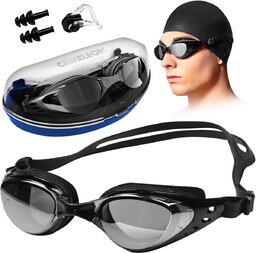 Okulary Gogle Pływackie na Basen do Pływania ANTI-FOG