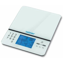 Zelmer, Waga kuchenna, ZKS1500N, biała, 5 kg