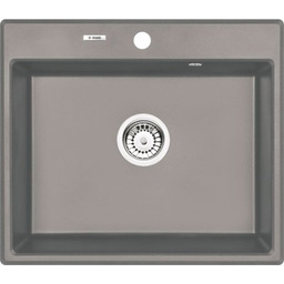 DEANTE Zlewozmywak jednokomorowy Andante ZQN S103 Szary metalik