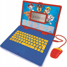 Dwujęzyczny laptop edukacyjny Lexibook Psi Patrol pol/ang