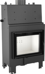 Kominek z płaszczem wodnym KRATKI MBM 12 kW
