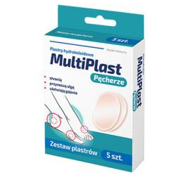 Zestaw MultiPlast Pęcherze plastry, 5szt.