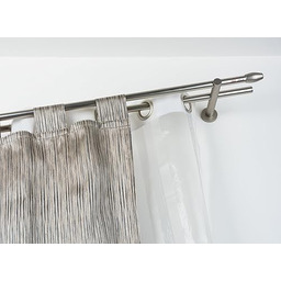 Podwójny karnisz Ø 20 mm bez pierścieni, długość: