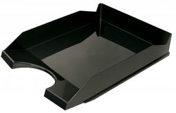 Szufladka na biurko Office Products, polistyren/PP, A4, czarna