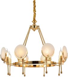 NOWOCZESNY ŻYRANDOL KRYSZTAŁOWY MONTEGO W8