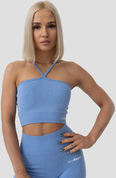 GymBeam Biustonosz sportowy Halter FLO Blue