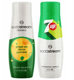 2X Syrop Do Saturatora Sodastream Imbir Ginger Ale