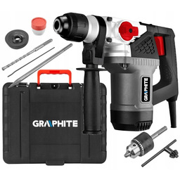 Młotowiertarka Młot Udarowy SDS-Plus 900W 4J Walizka Graphite