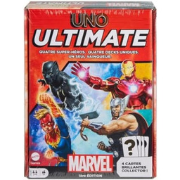 Mattel Games UNO Ultimate Marvel gra karciana francuska