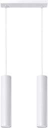 Lampa Wisząca LAGOS 2 Biały - Sollux