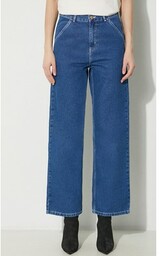 Carhartt WIP jeansy Simple Pant damskie high waist
