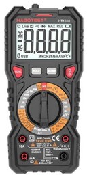 Habotest Multimetr cyfrowy z latarką HT118C, True RMS,