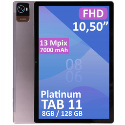 Tablet Android 10,5" Lte 8/128GB 7000 mAh Wifi